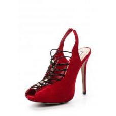 Босоножки LACE & METAL DETAIL HEELED SANDAL