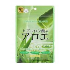 Курс натуральных масок для лица с экстрактом алоэ, 7 шт