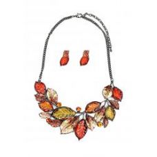 Комплект колье и серьги