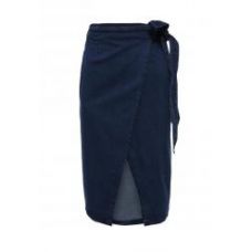 Юбка джинсовая LUCIE DENIM ALINE WRAP MIDI SKIRT